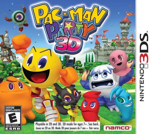 Pac-Man Party 3D (USA) (En,Fr,Es)